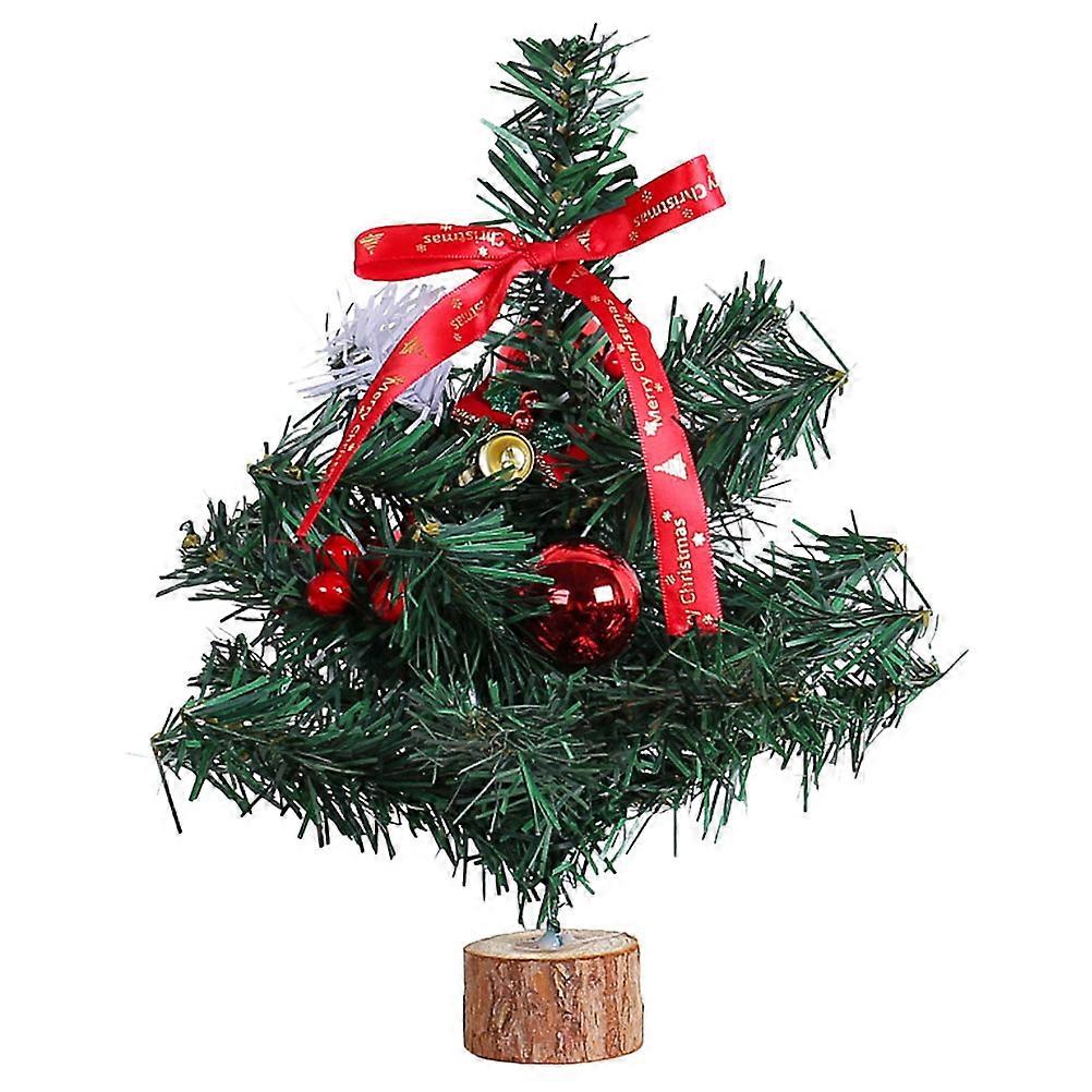 Holiday Table Centerpiece Christmas Tree Model Rustic Wood Centerpiece Table Adornment For Fireplace Window Desktop 1Set