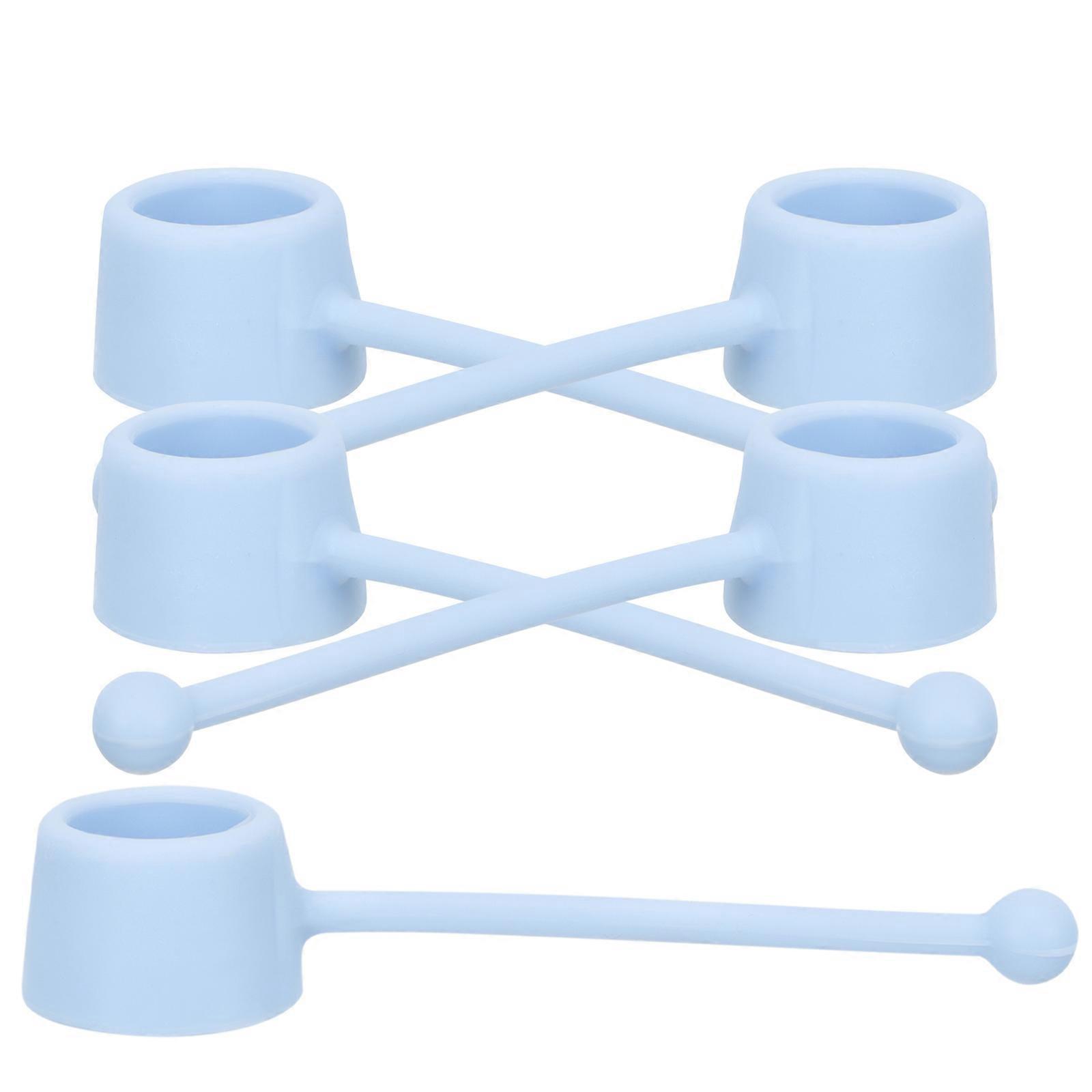 Portable Finger Trainers for Piano and Guitar Made of Silicone Blue Color Improves Strength and Flexibility for Fitness Use