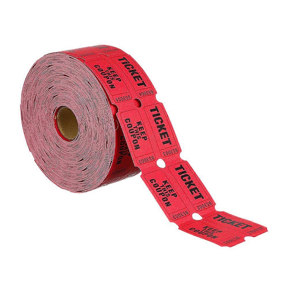 Raffle Tickets Activity Center Bright Colors for Events Carnivals Parties Easy to Read Fun for All