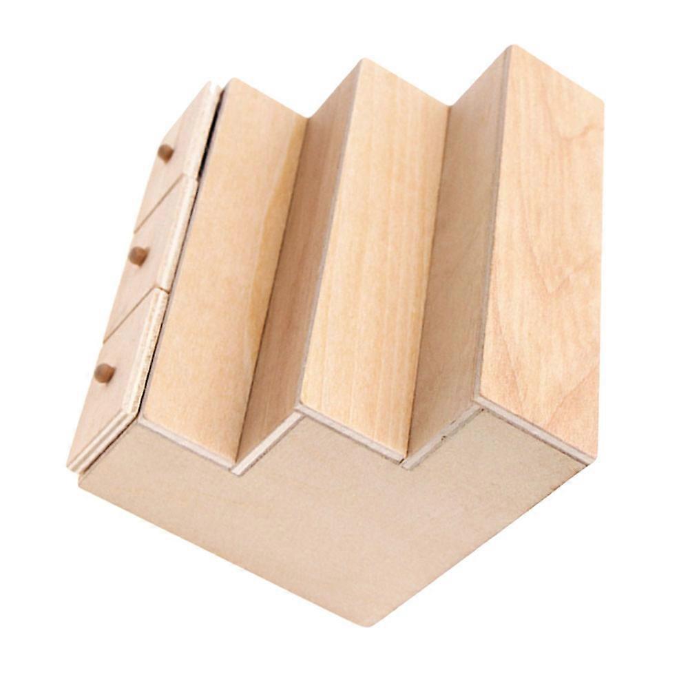 Miniature Wooden Candy Cabinet Model for Micro Landscape Display – Compact Mini House Decoration with Fine Craftsmanship and Practical Design