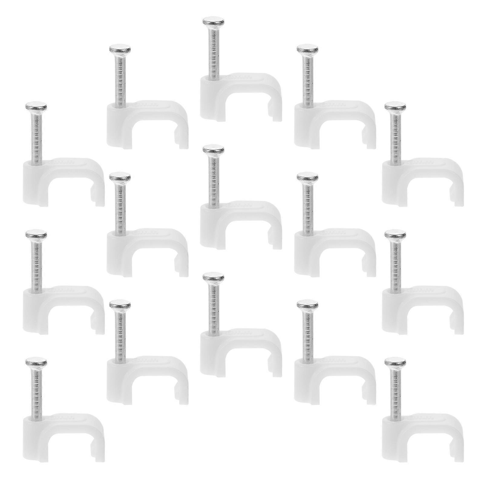Cable Fasteners 300Pack Designed For Easy Installation Of Cables With Durable PE And Steel Materials For Efficient Cable Management