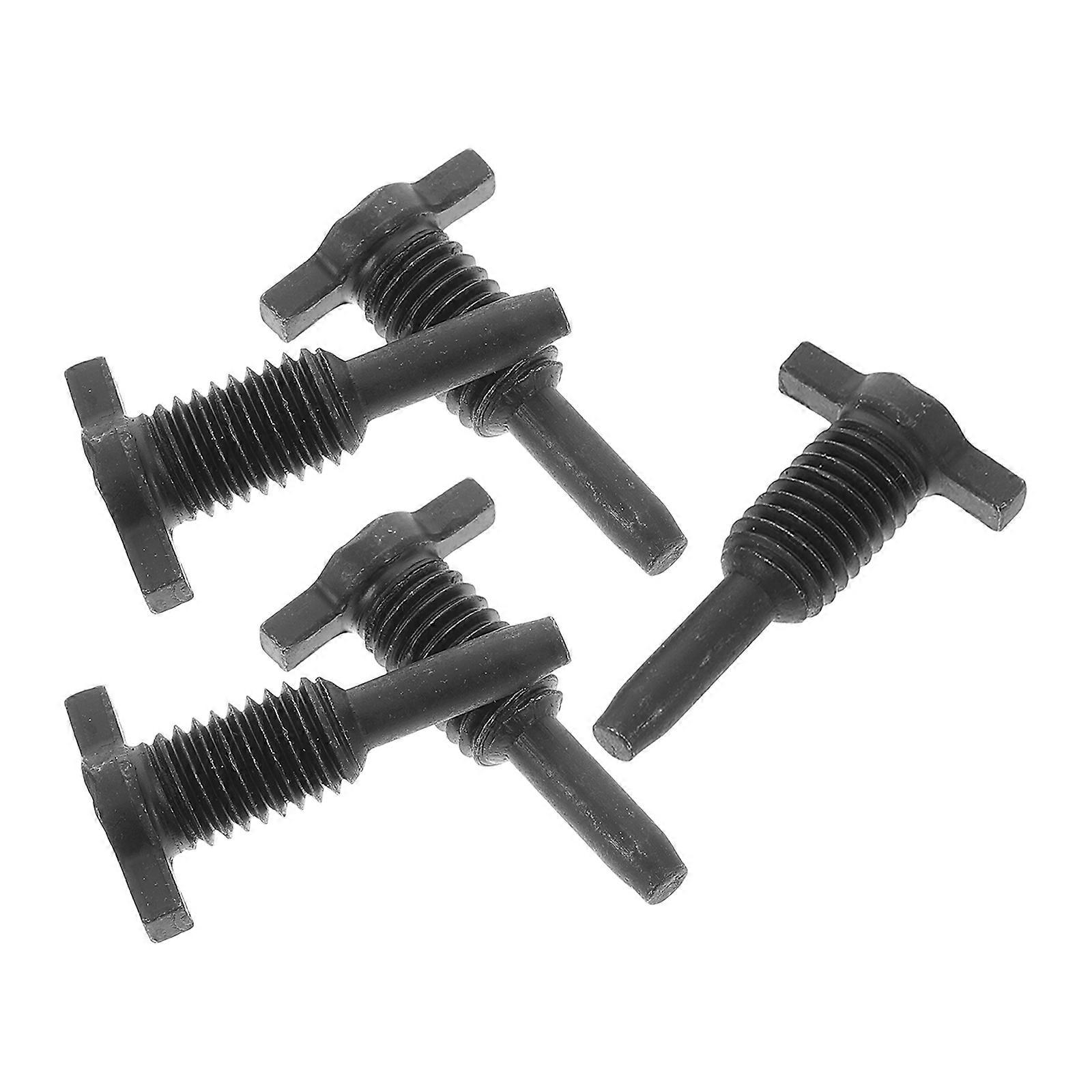 Automotive Accessory 5Pack Oil Release Screw For Floor Jack 3.90X2.10X1.00CM Essential Tool For Maintenance Tasks