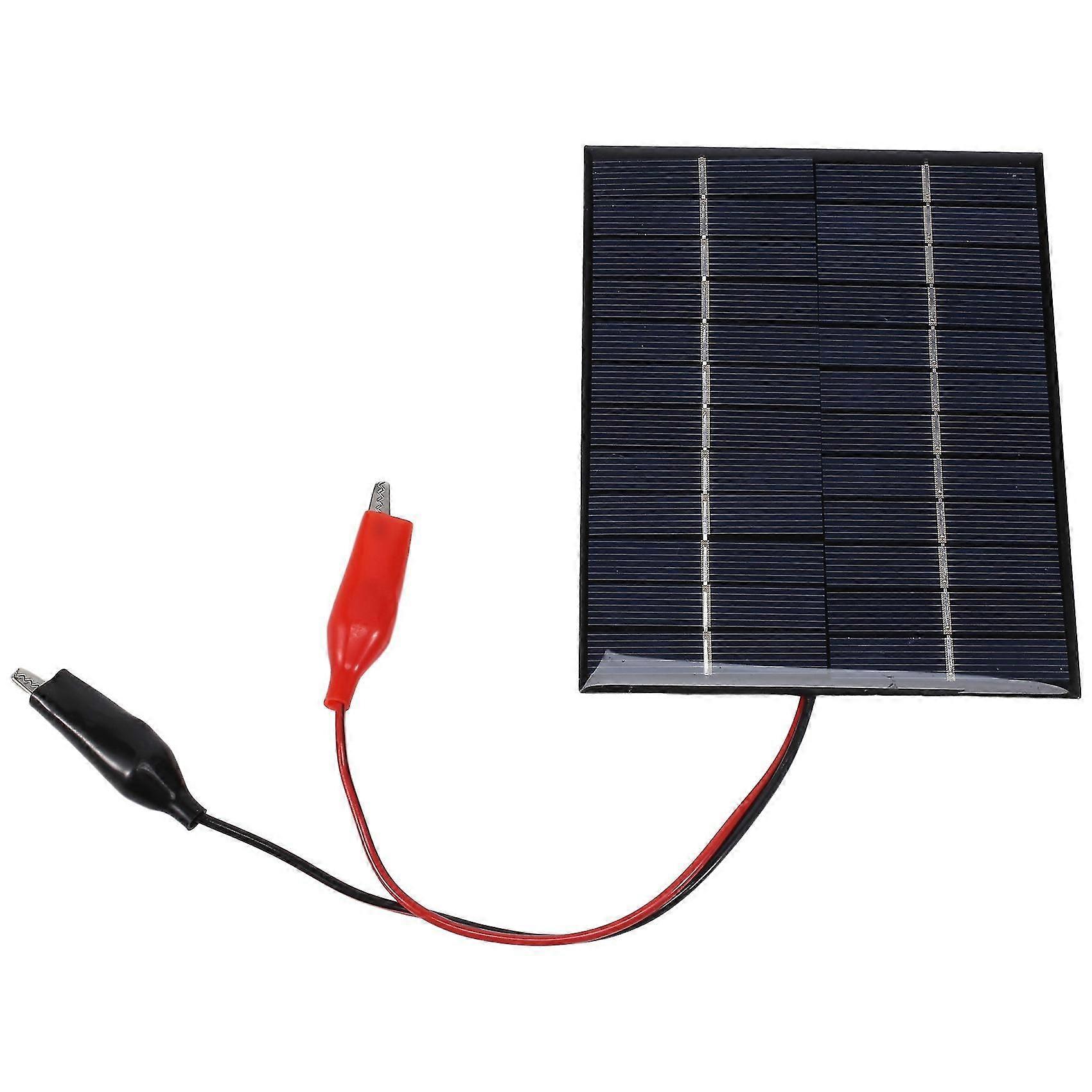 5W 12V vandtæt solpaneloplader til udendørs gør-det-selv-projekter