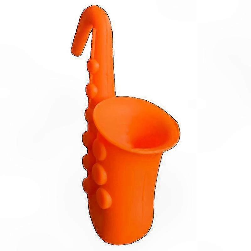 Saxophone Inspired Kitchen Overflow Pot Cover with Spill-Proof Lid Support Rack