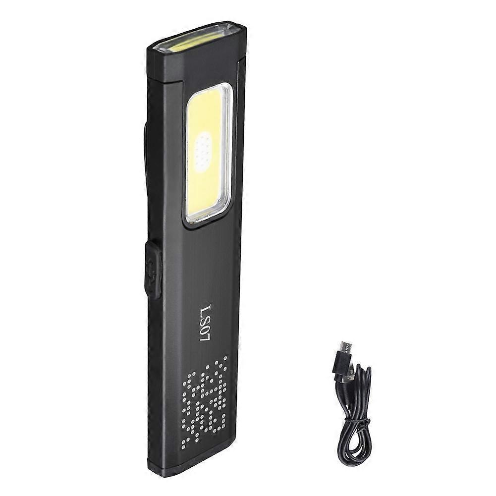 Compact Multi-Mode Pocket LED Flashlight with Magnetic Base, 800LM, USB-C