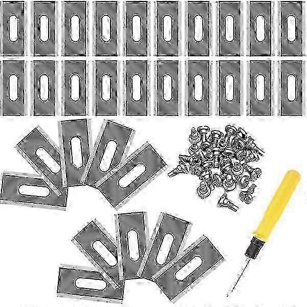 Robotic Lawn Mower Blades 30-Pack - Compatible with Automower, McCulloch, Flymo & More Edition 0812