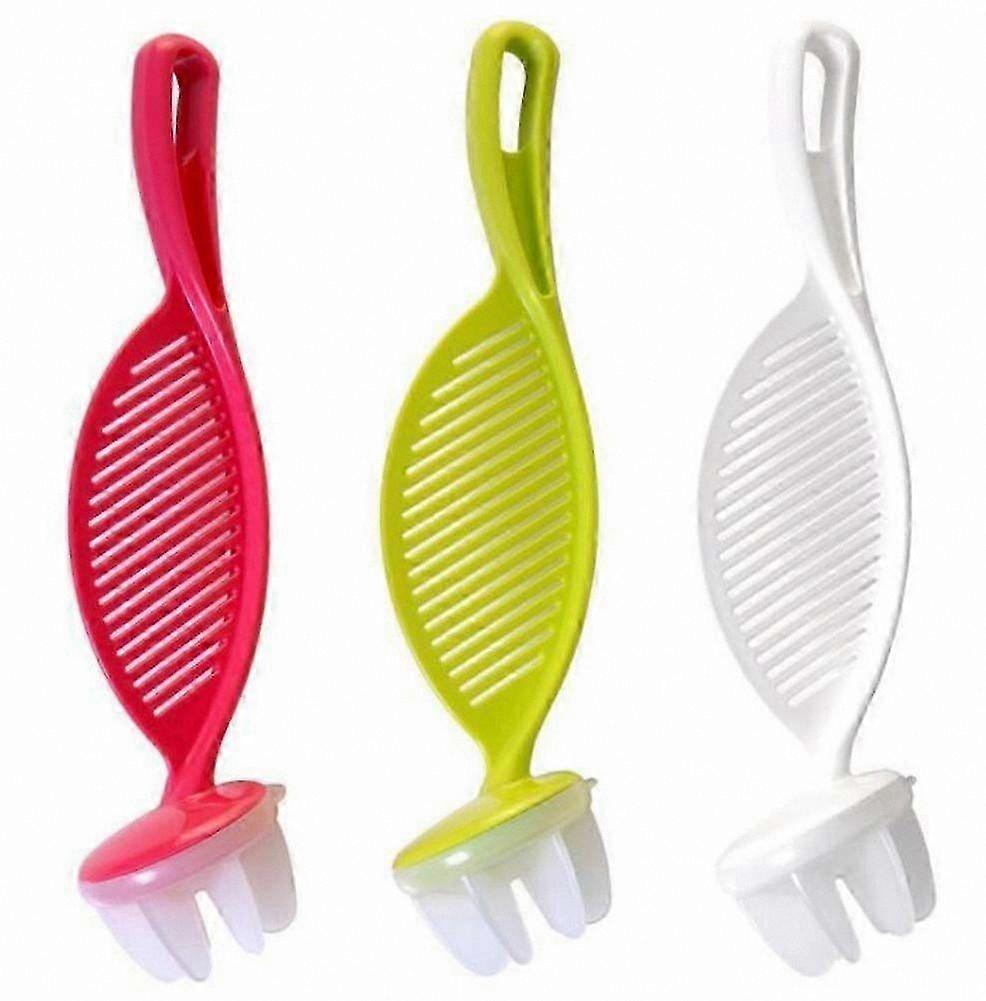 3-Piece Multi-Functional Rice Washing Tool Set for Kitchen Use Ergonomic Hand Protection Design