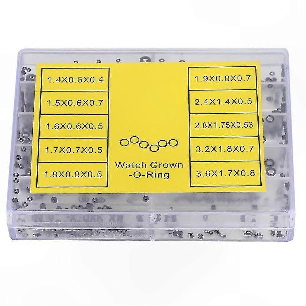500pcs Waterproof O-Ring Seals for Watch Crown Repair Replacement Tool Kit