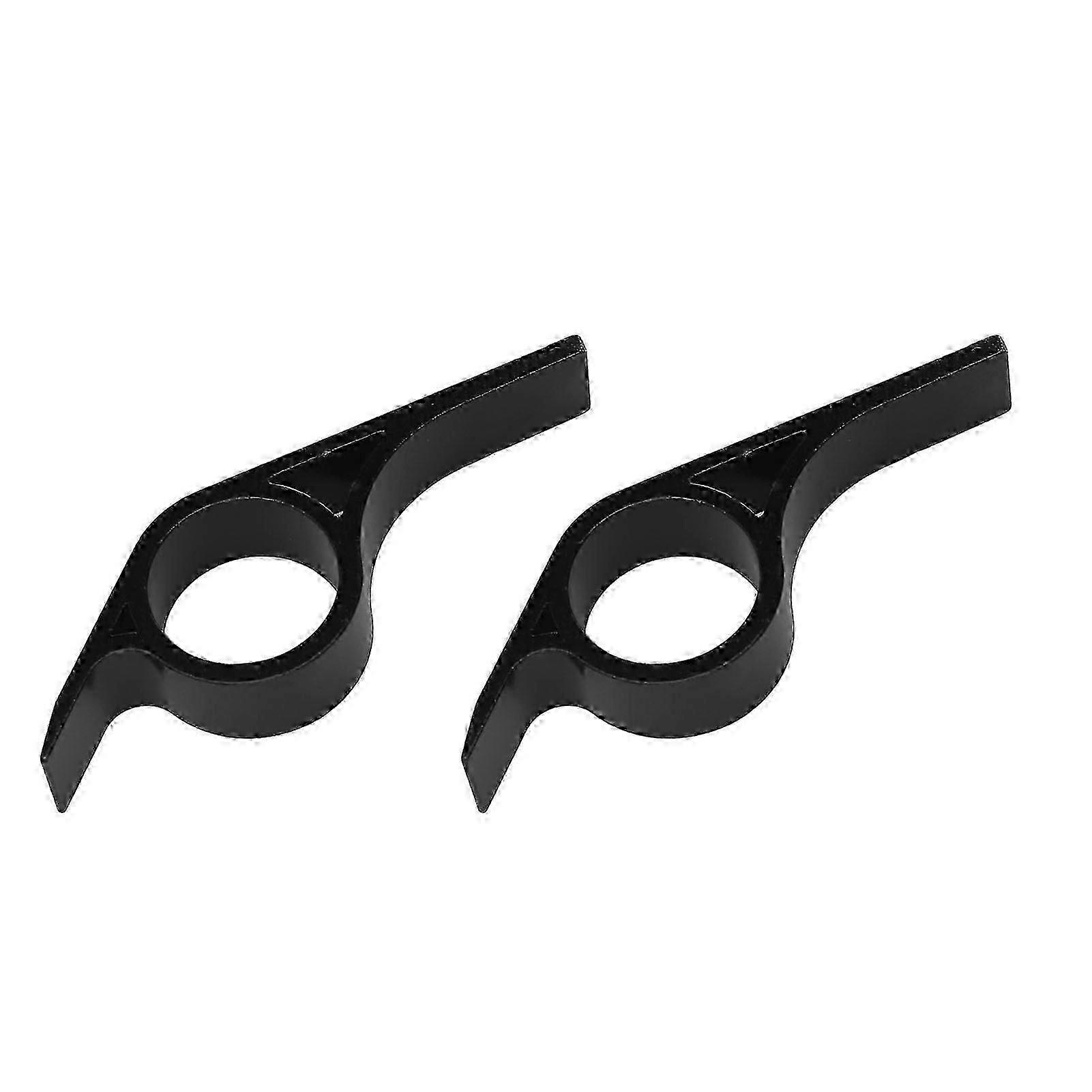 2 Pcs Aluminium Alloy Hitch Cover Pry Bar Set - Replacement for Tesla Model 3 Y (2021 - 2023) Edition 0816