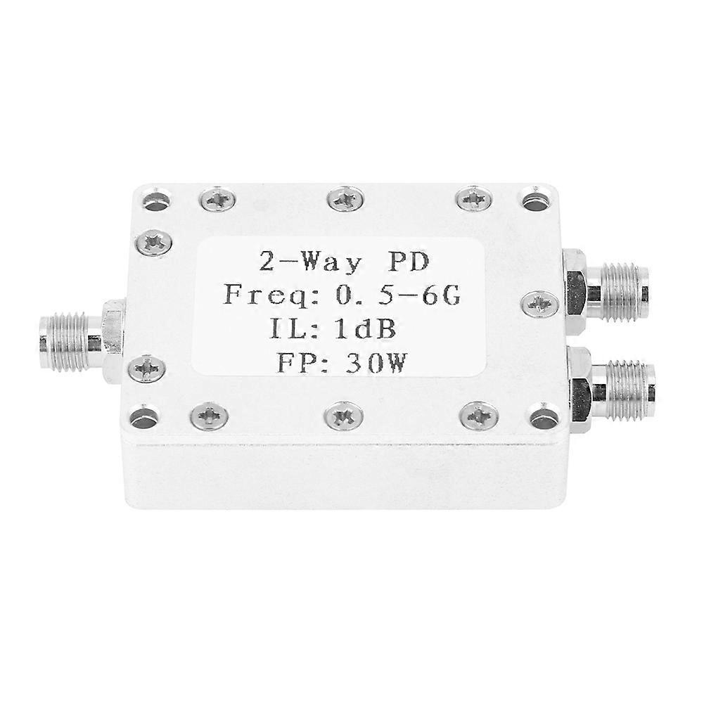 0.5-6GHz 30W RF Power Splitter Module, Two-Way Power Divider, Signal Power Splitter Module