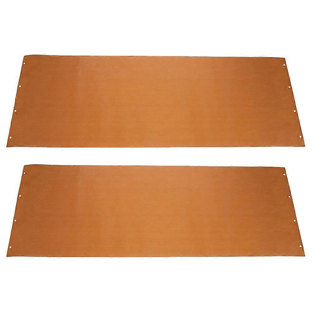 2pcs Sliding Pizza Peel Replacement Cloth Non-stick Baking Mat Heat-resistant Pizza Transfer Cloth for High Temperatures Reusable Parchment Paper for