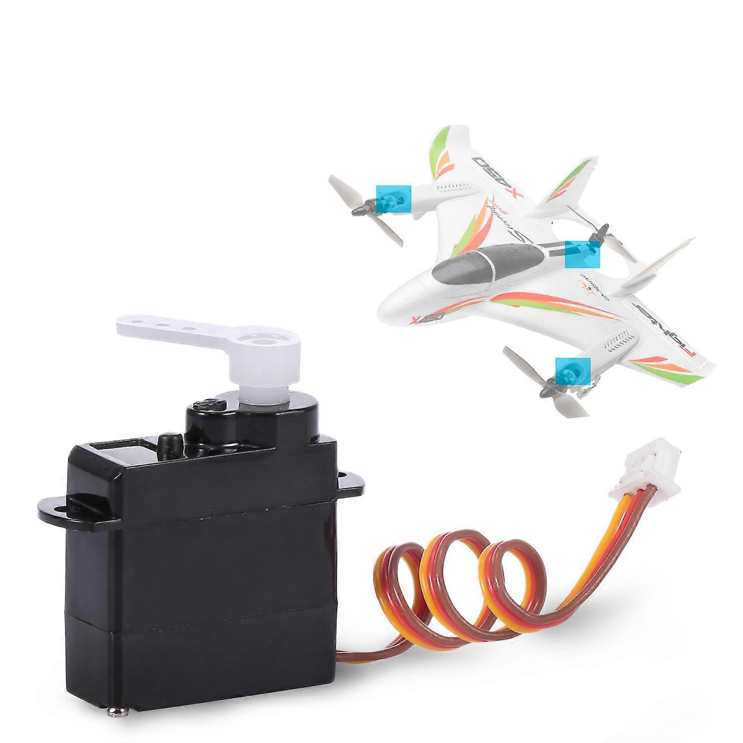 X450 RC Airplane Aileron Servo Metal Replacement 10x5x2cm 12g