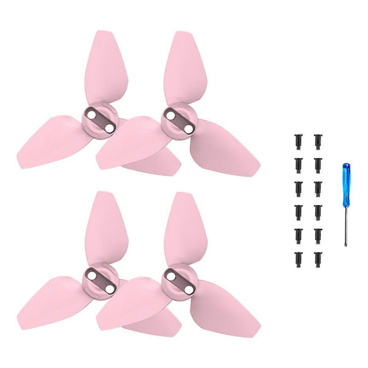 2 Pairs Propellers for Neo Colorful Quick Release Props Blades Fans Wing with Screw and Screwdriver