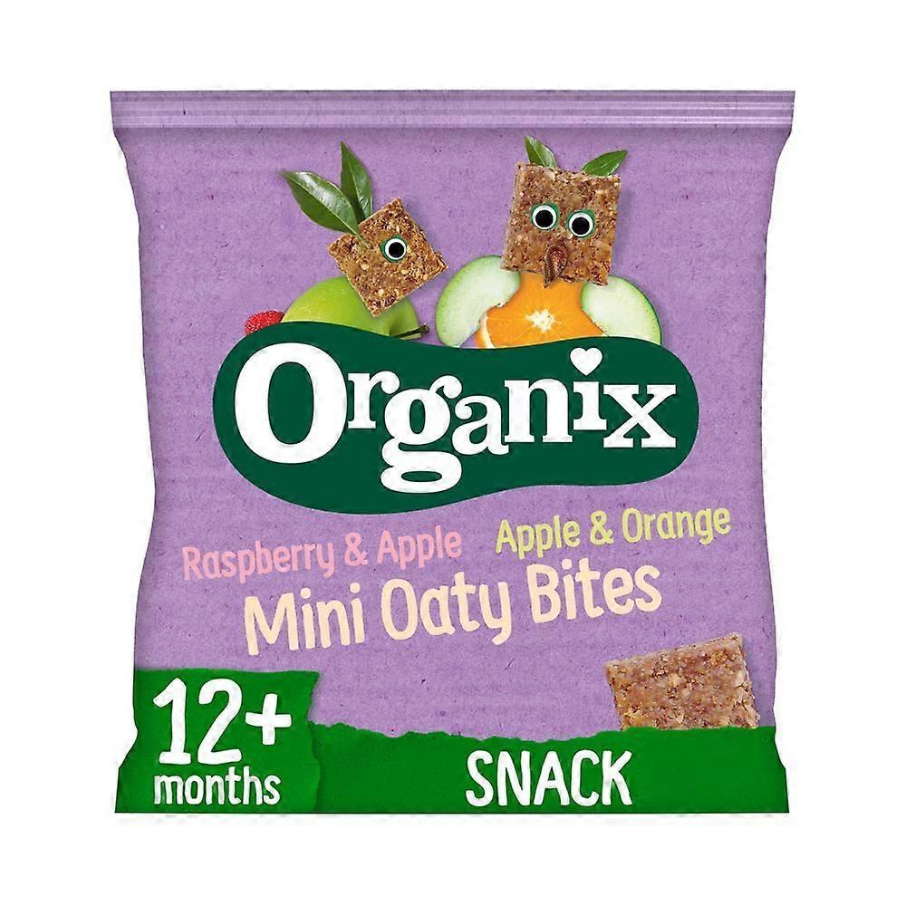 Organix Mini Organic Oat Toddler Snack Bar Bites 110g - 4 Pack