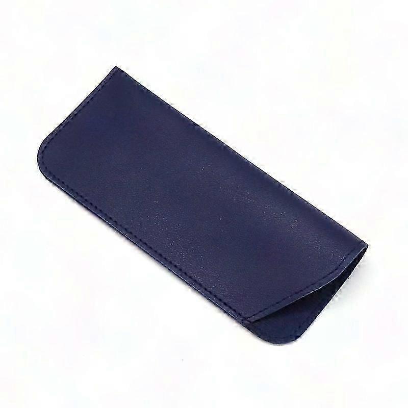 4 Pack Soft Leather Portable Case for Folding & Reading Glasses, Compact Eyewear Holder