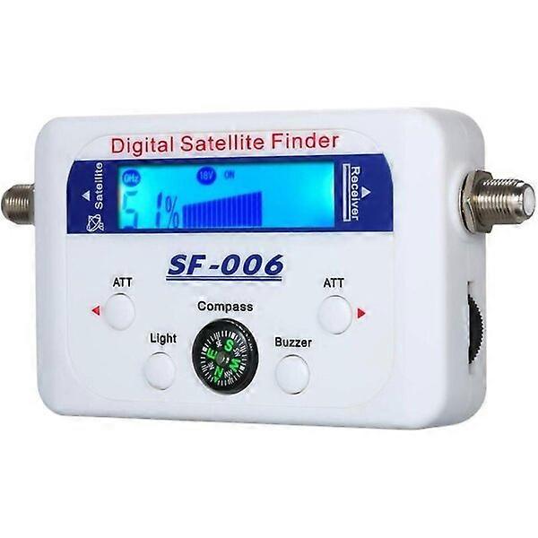 Satellite rangefinder, with LCD screen, no external power supply