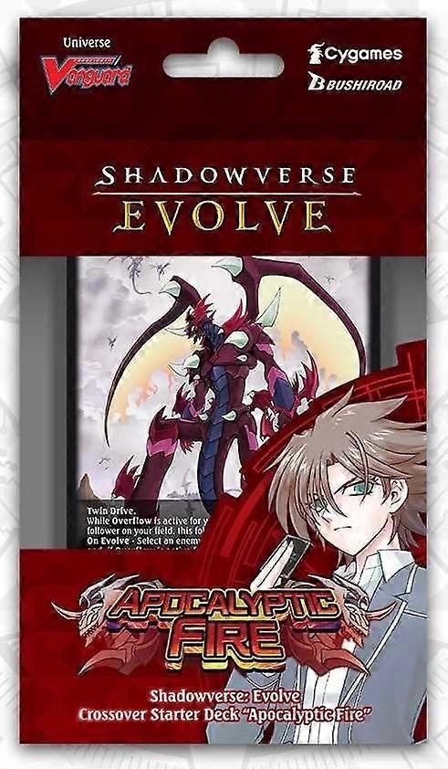 Shadowverse Evolve - Apocalyptic Fire- Crossover Starter Deck (Pack of 6)