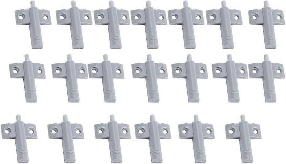 20Pcs Damper Buffer, Door Stop Drawer Soft Quiet Close Closer, Soft Close Hinge