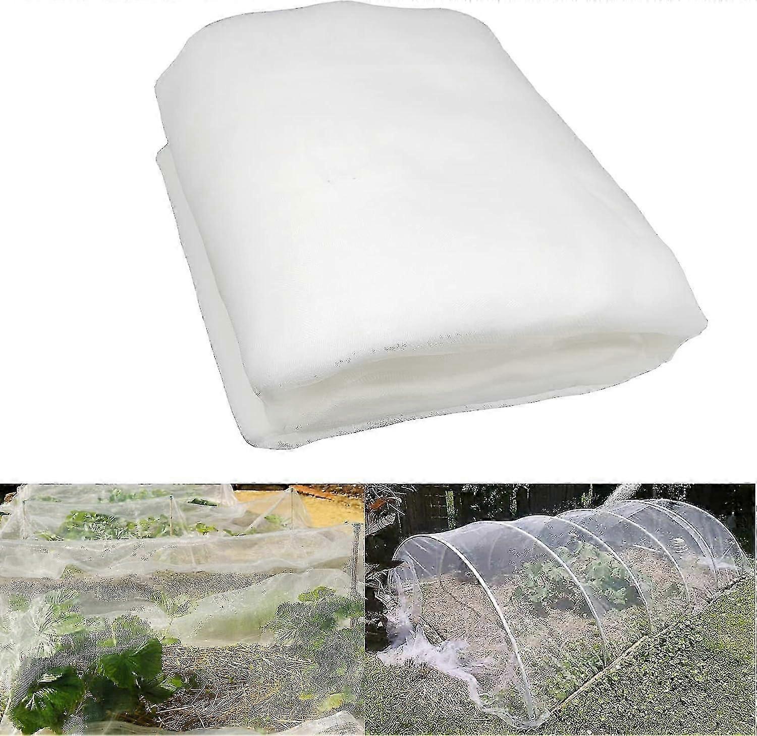 Insect Net 3m x 10m, Garden Nets, Vegetable Insect Net, Fine Mesh Anti-Insect Mesh for Protecting Pl