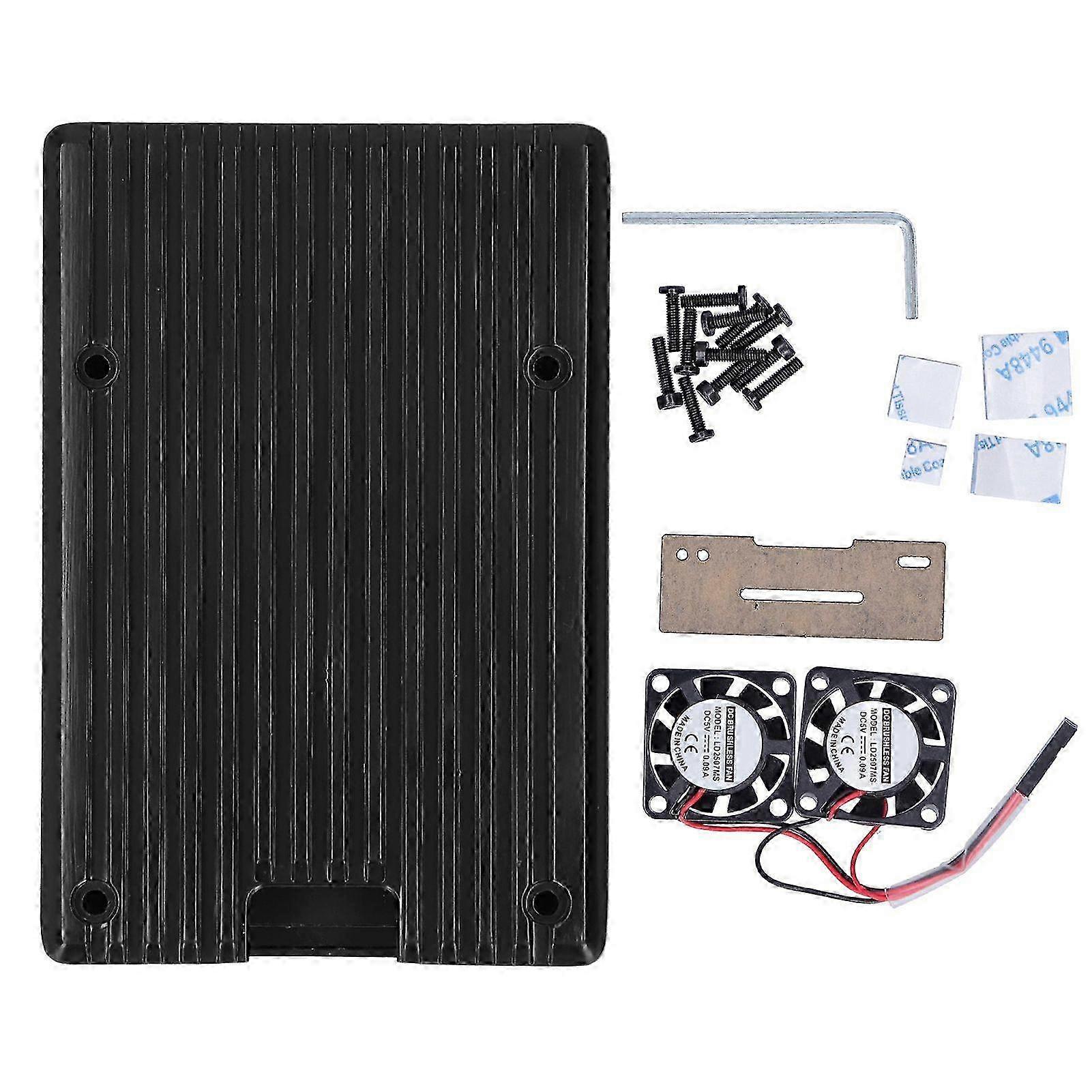 High quality  Raspberry Pi 4b shell heat dissipation shell metal 4th generation