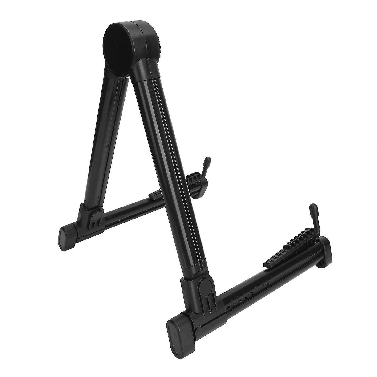 Adjustable Foldable Guitar Stand for String Instruments, Plastic & Alloy