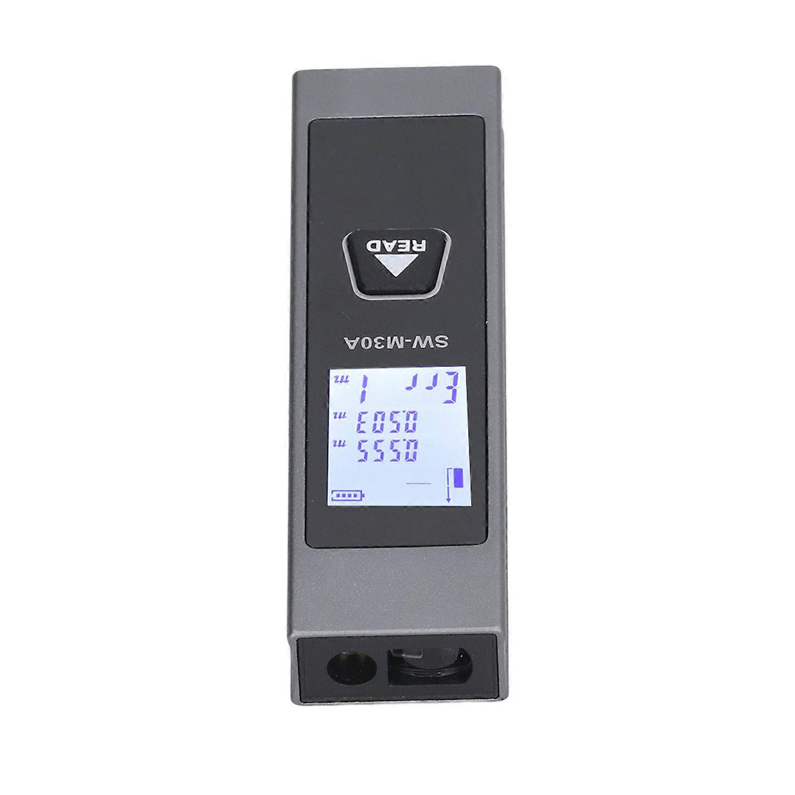 SW-M30A Portable Laser Distance Meter 0.05-30m Range USB Cable
