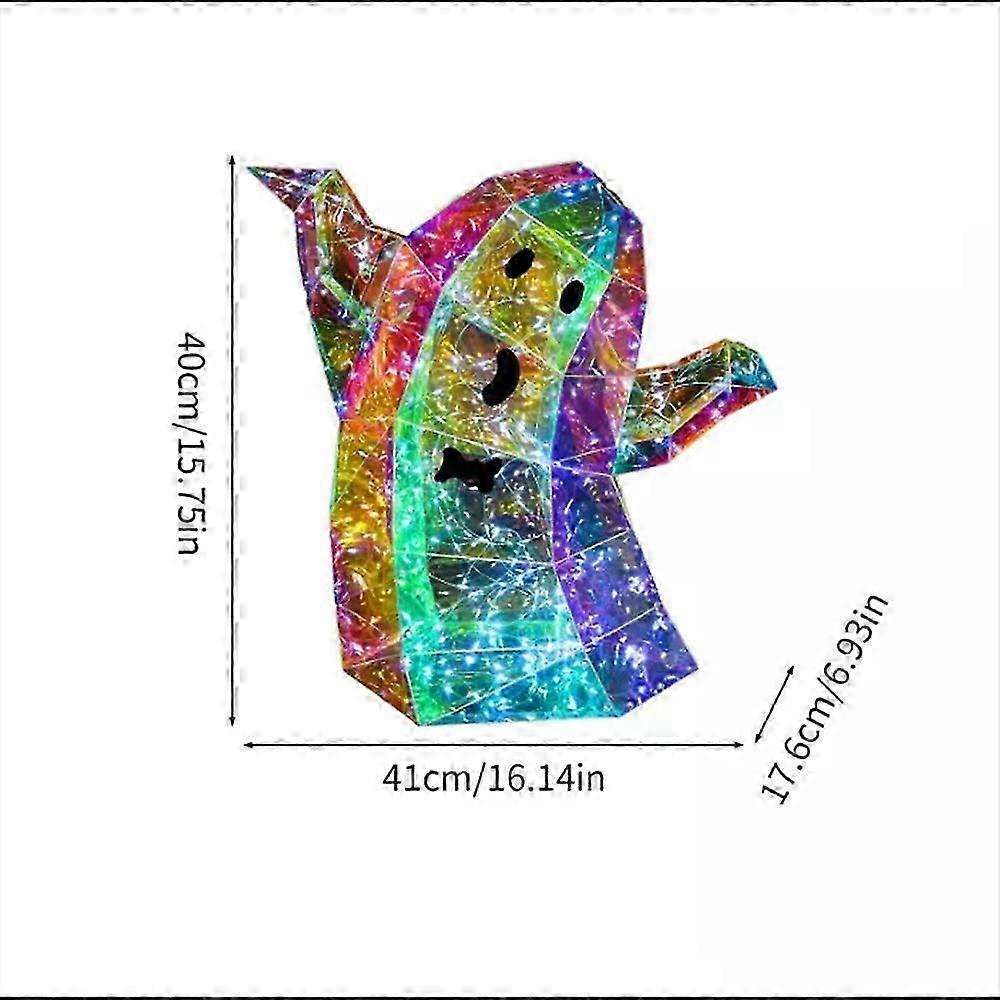 Iridescent Ghost Night Light for Spooky Halloween Decor