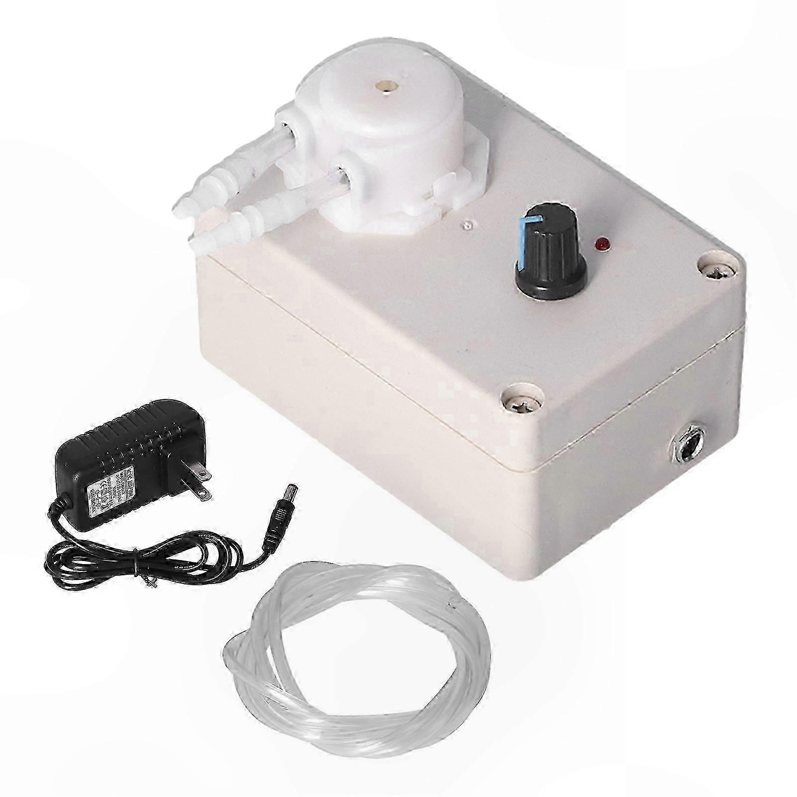 Adjustable Peristaltic Pump for Liquid Transfer, AC100V-240V US Plug