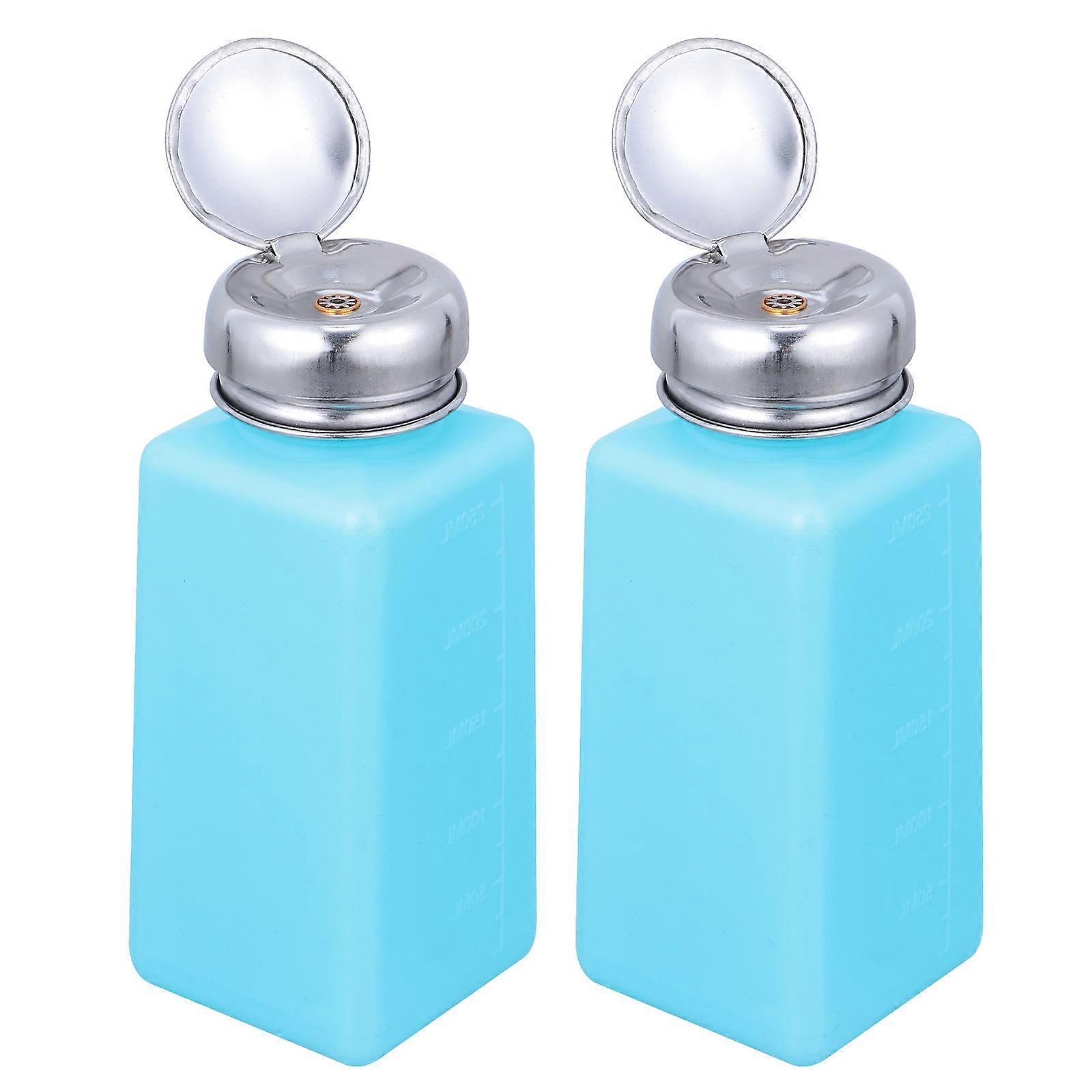 2pcs Liquid Push Down Pump Empty