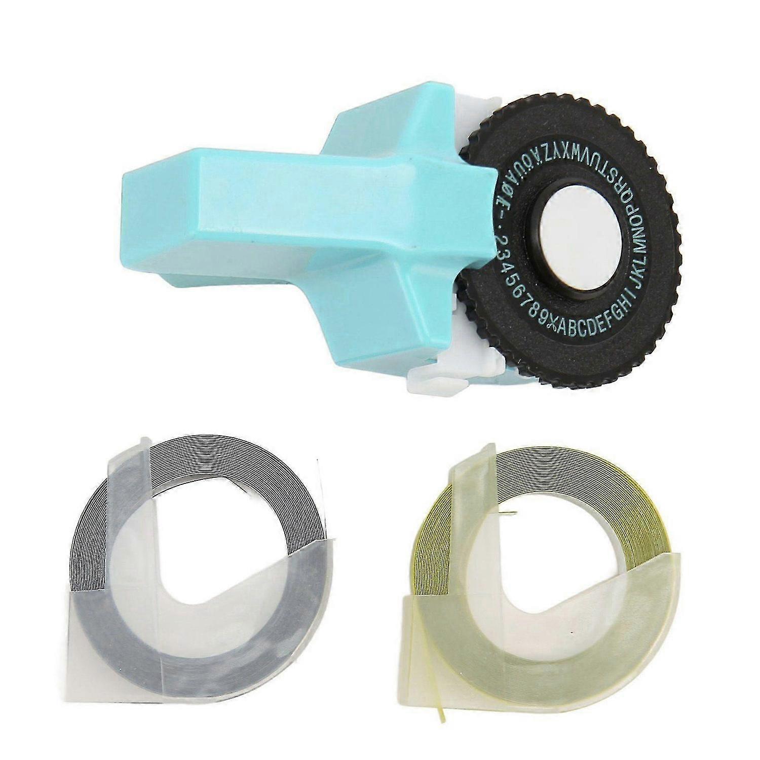 2025 Latest Model Embossing Label Maker Machine with Tapes Handheld 3D