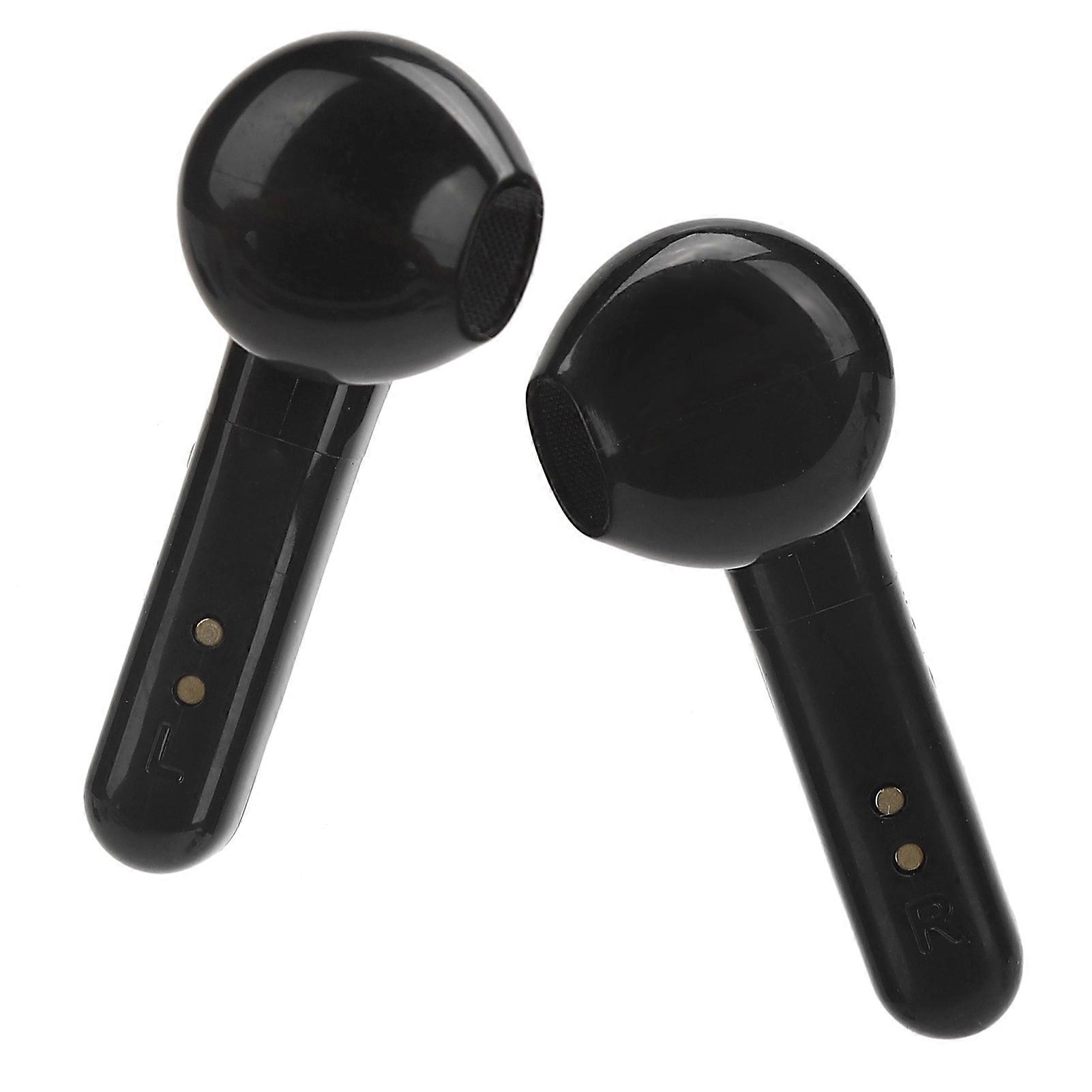 CV-16 TWS Bluetooth Earbuds 50mAh+300mAh Battery Black, LED Display