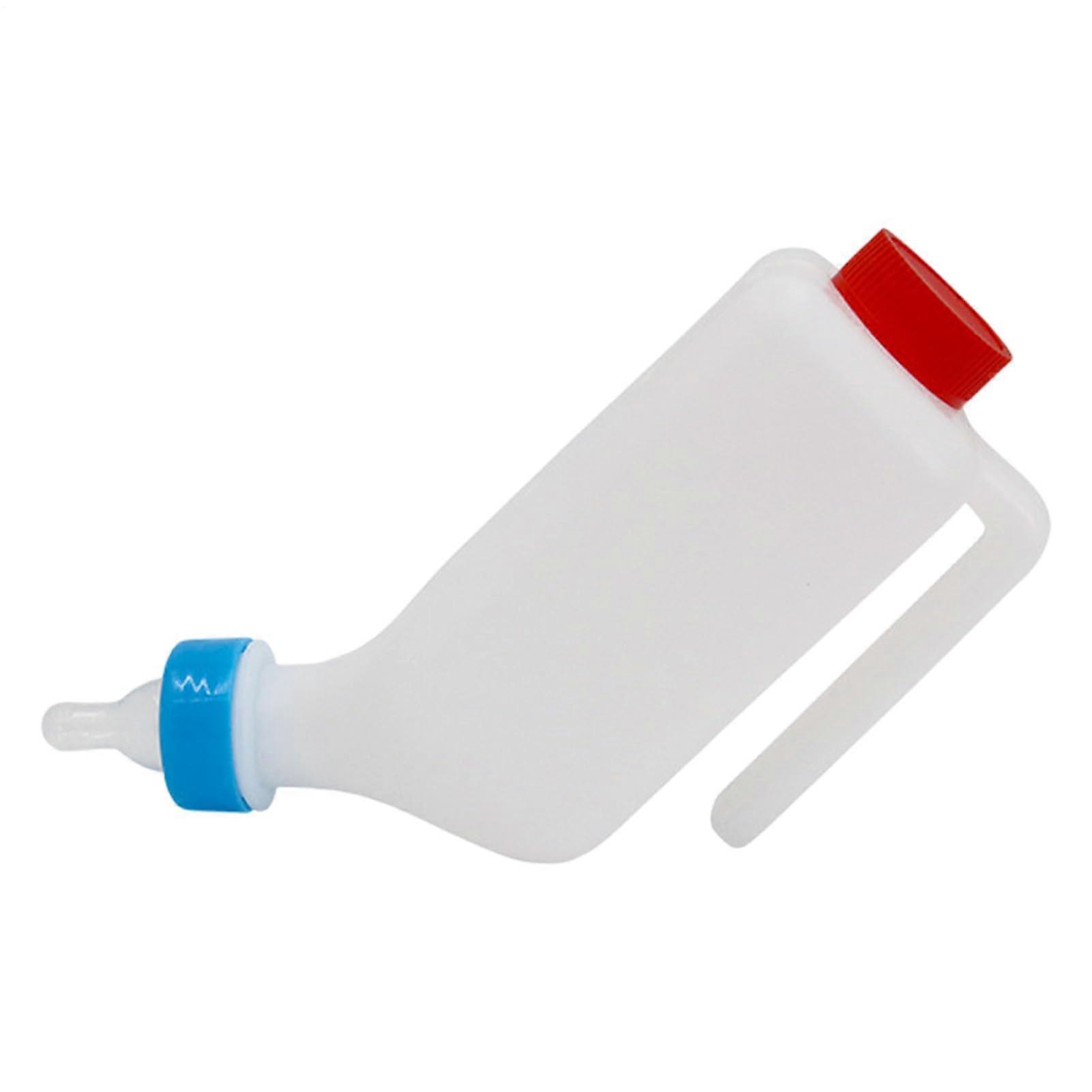 Goat Feeding Bottles 800ml Soft Nipple Lamb Nurse Bottle for Small Animals Puppy Young Sheep Feeding Tool