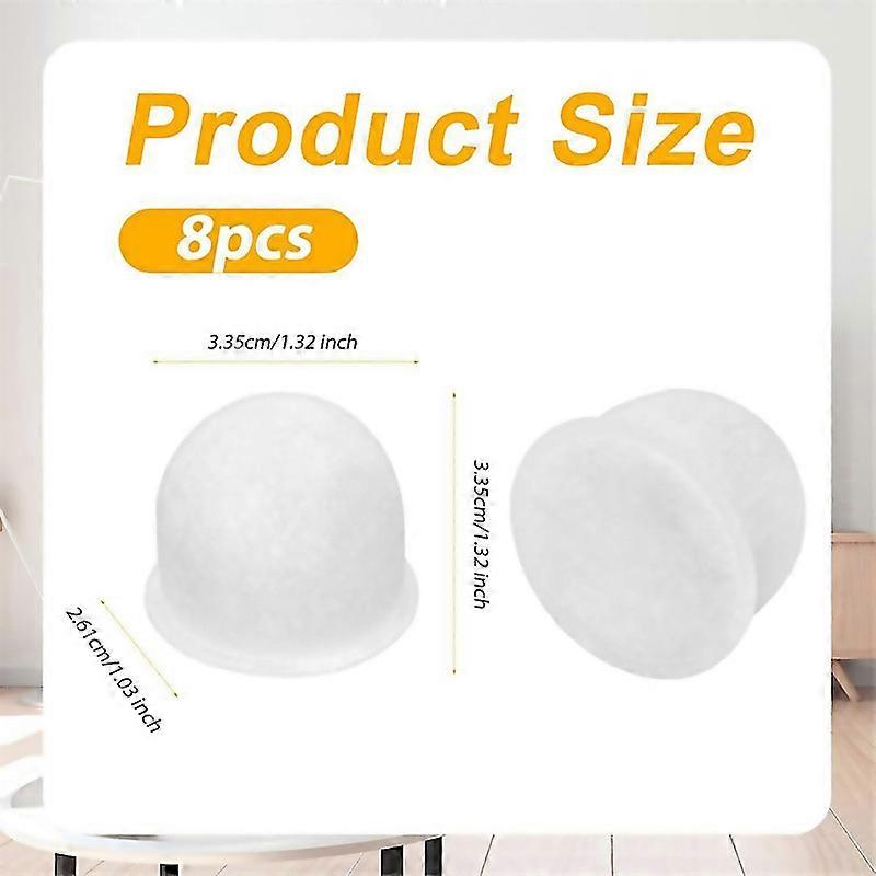 For 8pcs Water Filter Pods For Wolf Gourmet Coffee Maker System Coffee Machine Filter Wgcm1