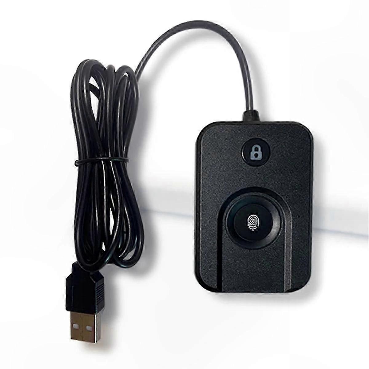 USB Fingerprint Reader for Biometric Login on Windows 10 and 11 with Security Key Functionality