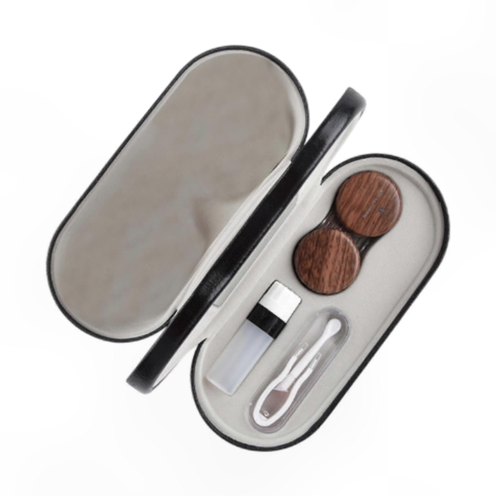 Eyeglass Storage Box, Portable 2-in-1 Organizer for Glasses, Travel-Friendly Case with Dual Functionality