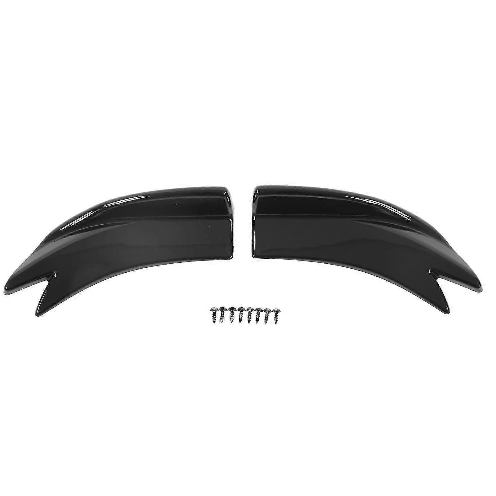 Automobile Universal Rear Bumper Lip Diffuser Splitter Spoiler Rear Lip Scratch Protector 2025
