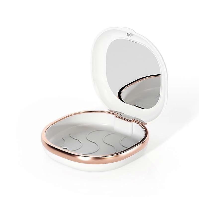 Invisible Aligner Case With Mirror Portable Magnetic Storage Box For Retainers Dentures Braces TravelFriendly Organizer
