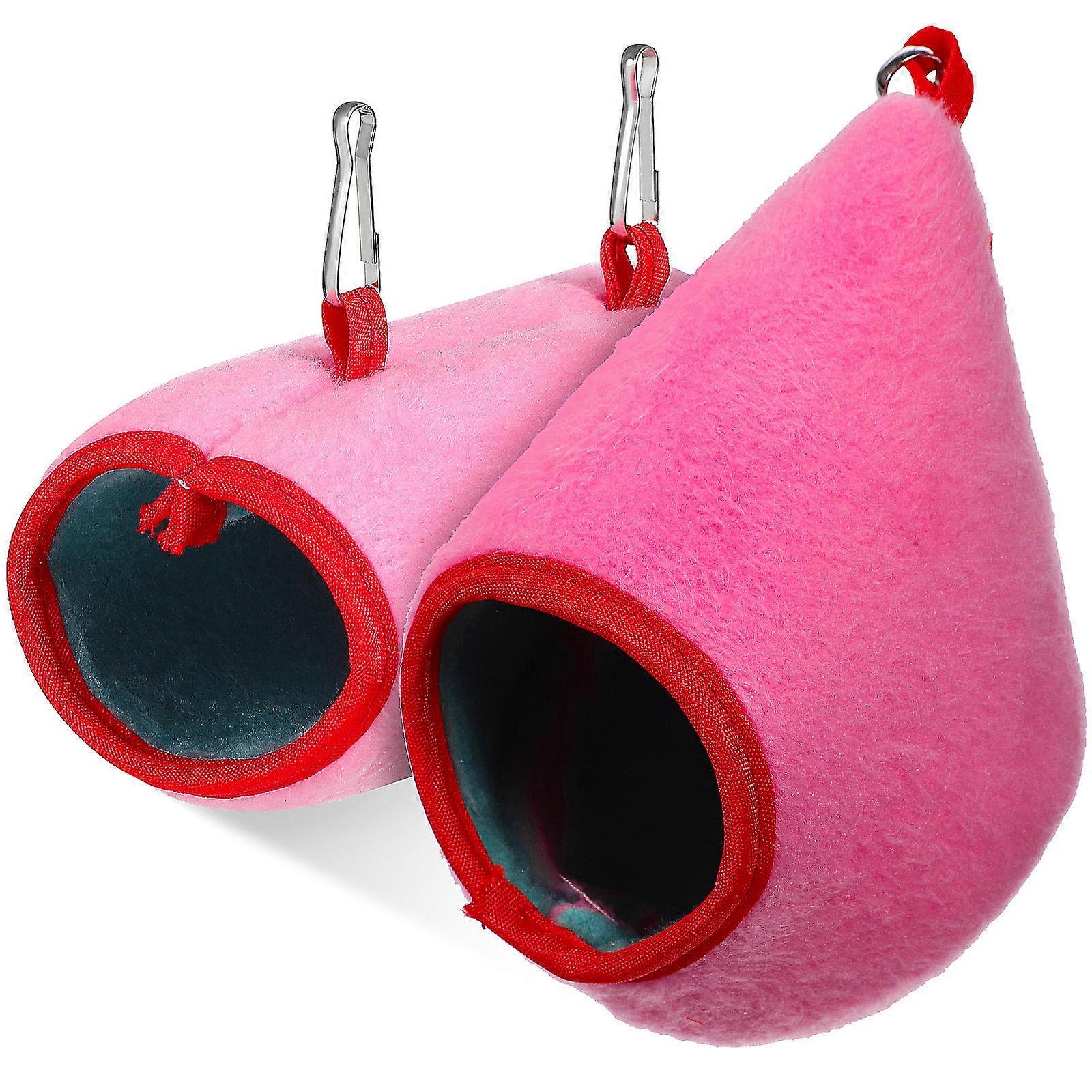 Warm Nests Cotton Pet Beds 5Sets for Hamster Resting Tunnels and Sleep