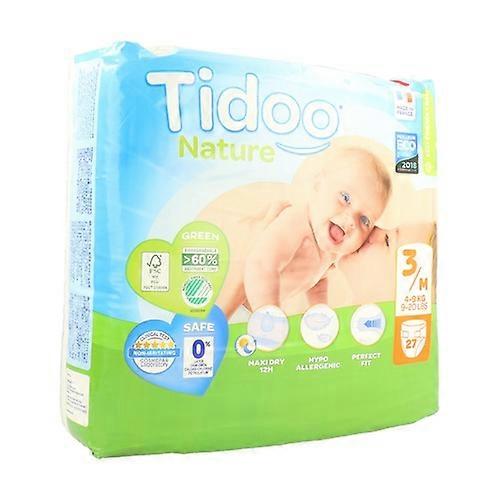 Diapers Size 3 Medium (4/9 kg) 27 units