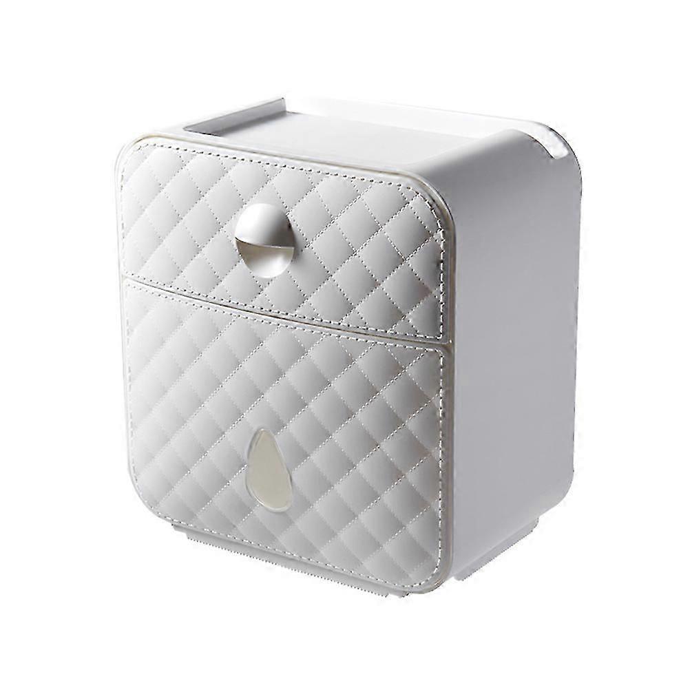 1pcs tissue box - ivory white