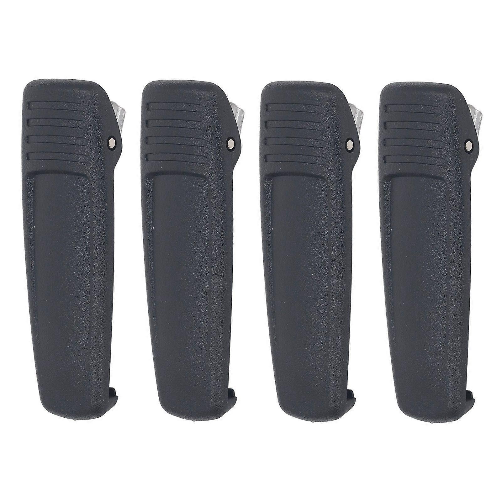 Gürtelclip Schwarz ABS Tragbarer 2-Wege-Radio-Taillenclip für TAIT TP8100 TP8110 TP8115 TP8120 TP8135 TP8140 TP9300 TP9400