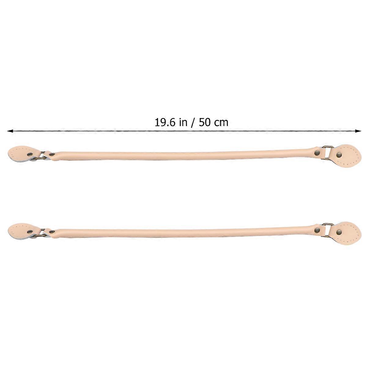 Tote Replacement Accessories Handle for 1Pair Strap Beige