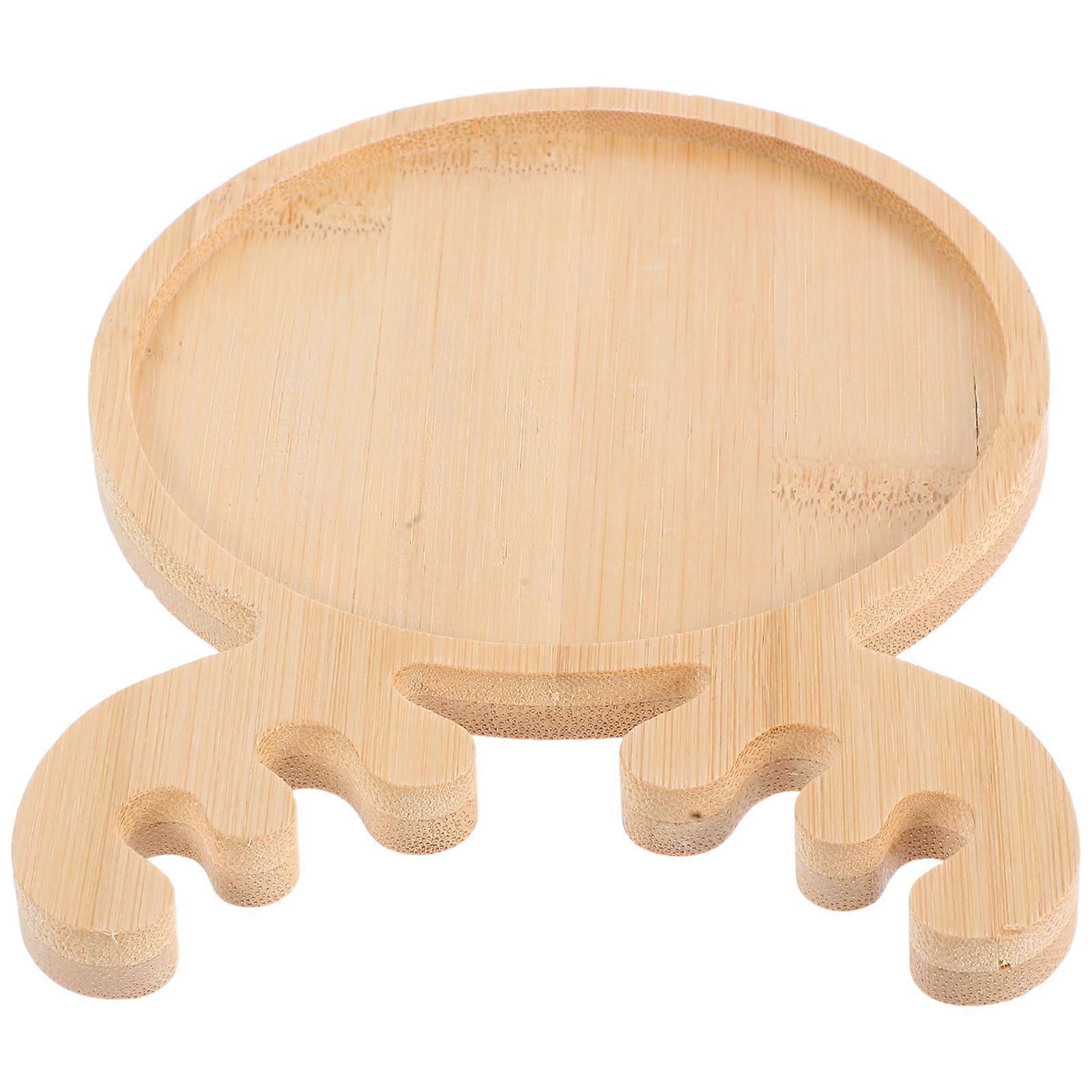 DIY Coasters Bamboo Coaster for Handmade Drink Mats 2Pcs Creative Base
