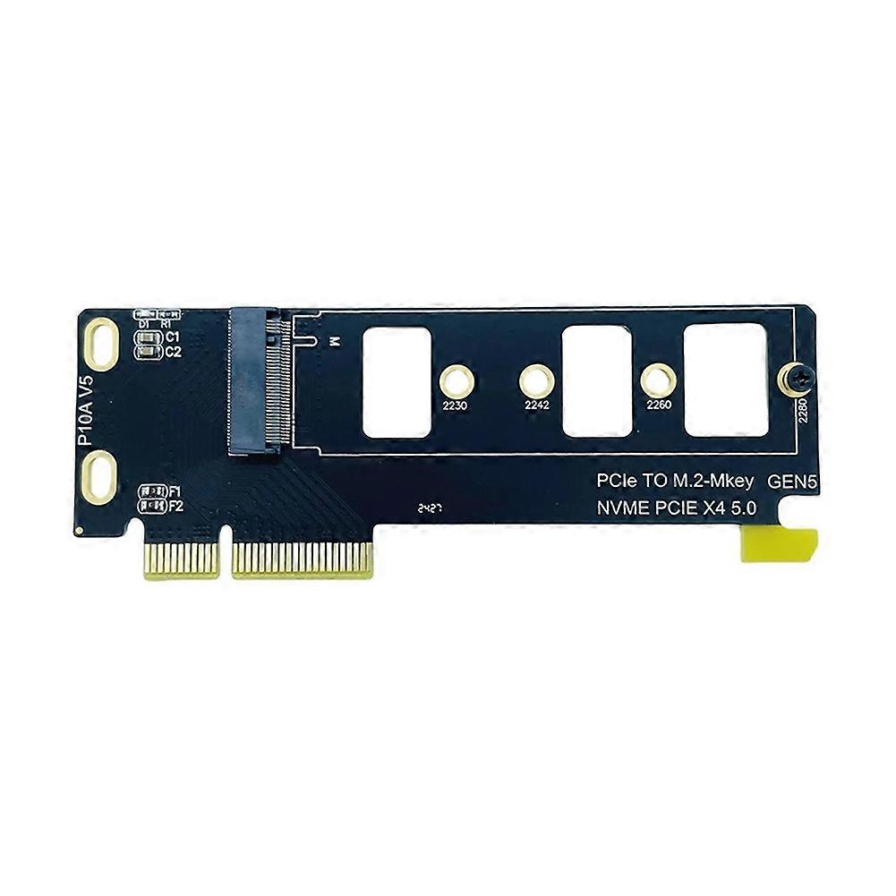 PCIE to M.2 MKey NVME Adapter Card for PCIe 5.0 SSD Solid State Drive Converter Card PCI-E X4 5.0 GEN5 GEN4 Full Speed