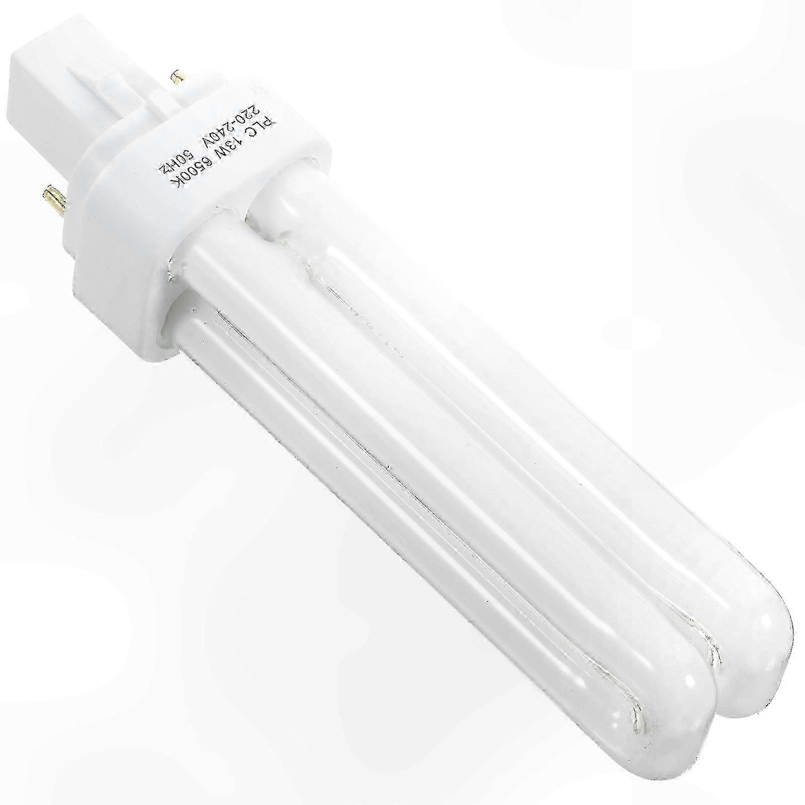 4-Pack 13W CFL 2-Pin Bulbs for Plug-In Light Fixtures