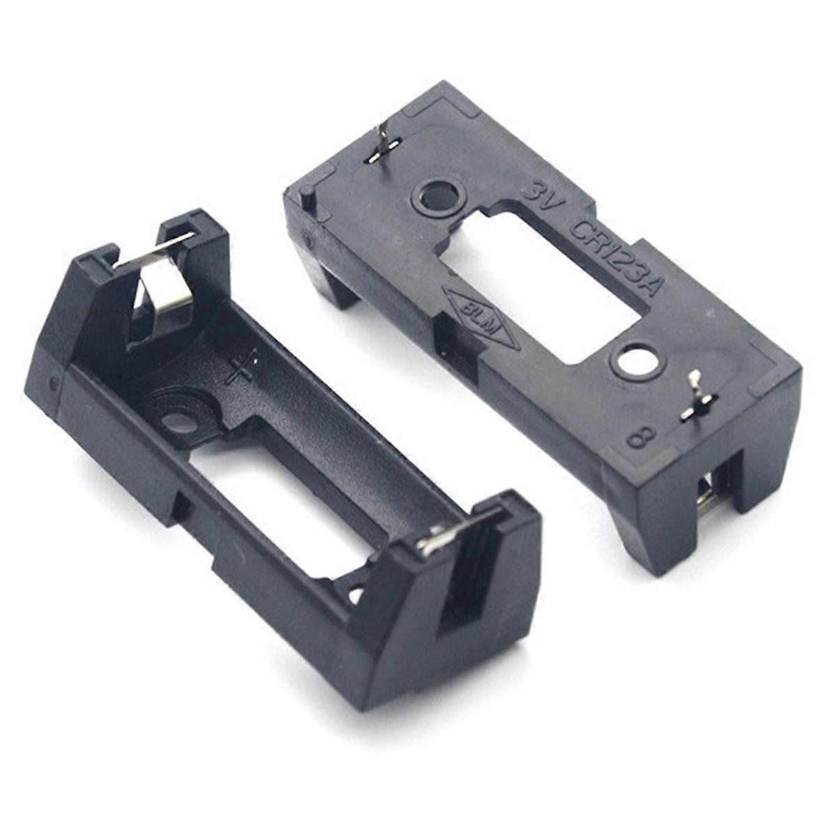2PCS CR123A 16340 LIR123A Battery Holder 3V Storage Box for Electronics Applications LIR123A Battery