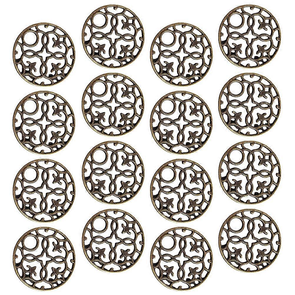 Alloy Charms For Bag Pendants 150 Pcs Multipurpose Decoration Brown Color For Daily Use Crafts