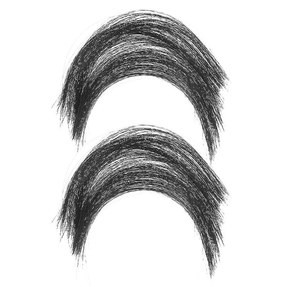Realistic Animal Whiskers For Crafts 5Pcs Faux Cat Whiskers DIY Projects Black Nylon Needle Felting Crafting Materials