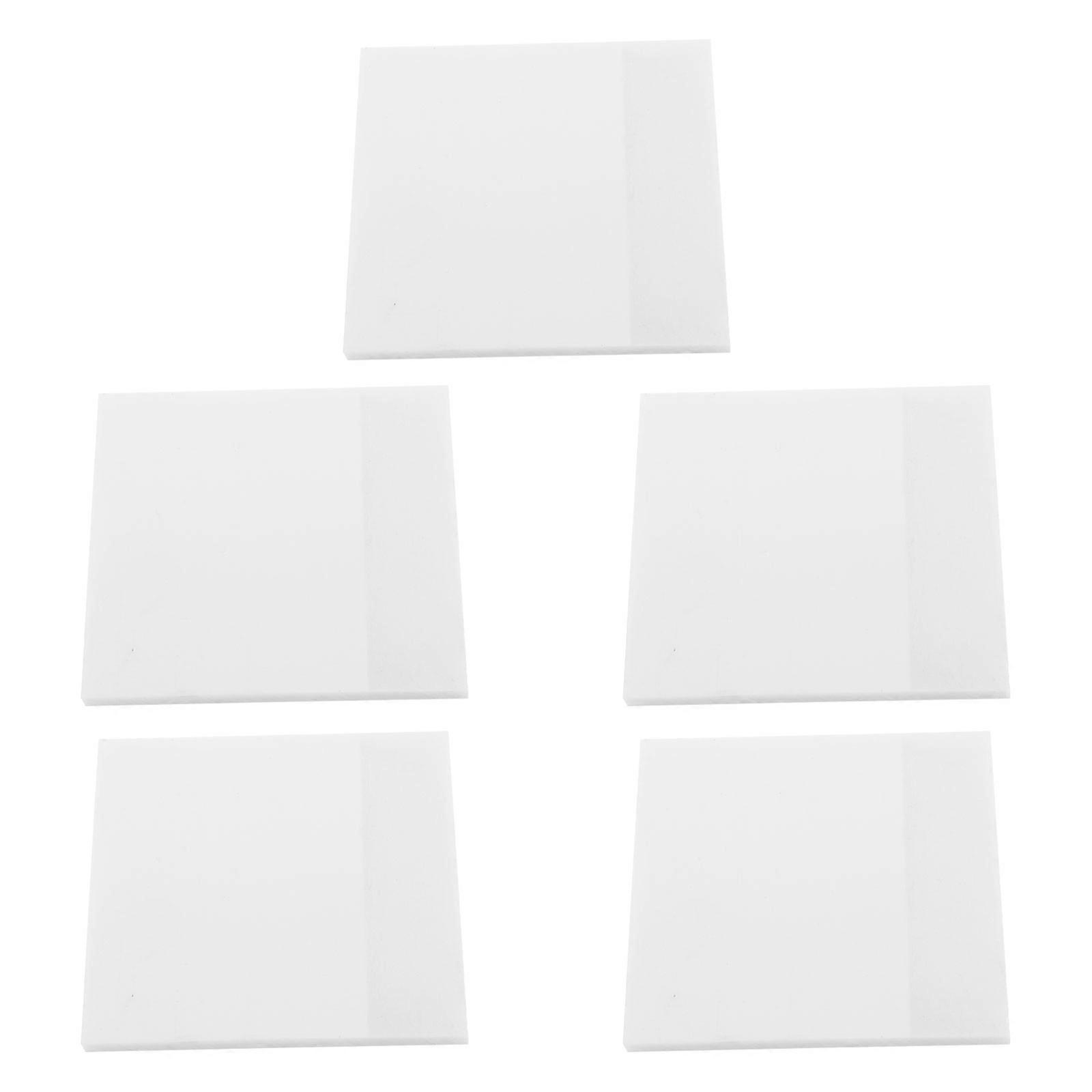 School Use Memo Pads Waterproof Transparent 10Pcs