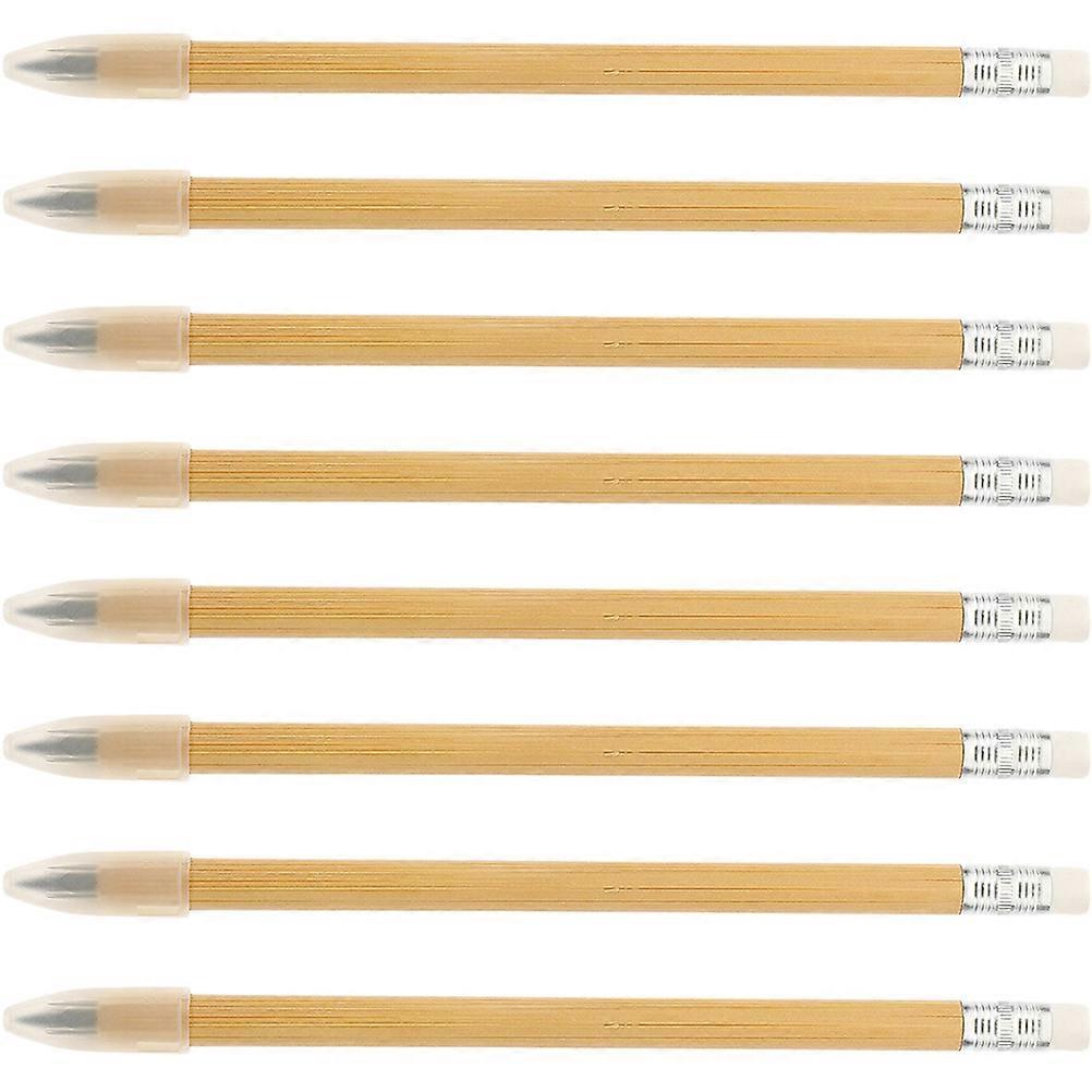 Creative Wooden Pencils 32 Pcs Inkless Pencils Drawing Art Studio Sketching Replaceable Tip